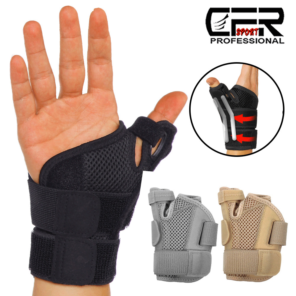 Thumb Wrist Support Brace Splint Carpal Tunnel Sprain Arthritis Left Right Hand