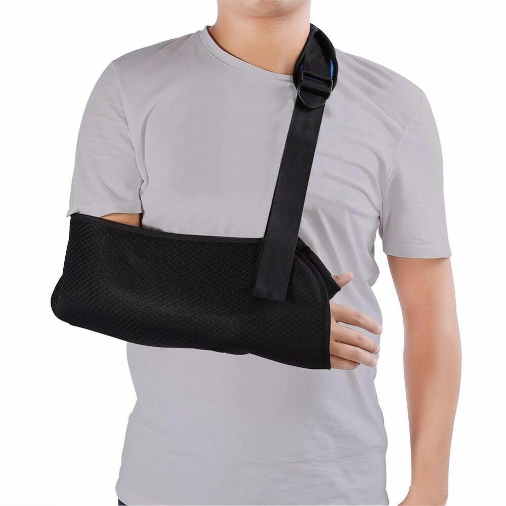 Arm Sling Adjustable Shoulder Support Fracture Protector Elbow Wrist Belt