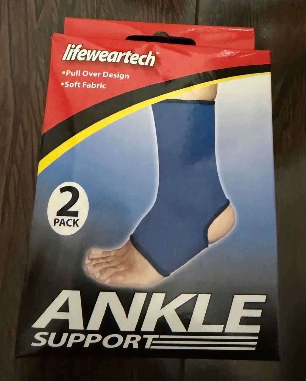 (2pk) Lifeweartech Ankle Supports- NIB – One Size Fits All – New