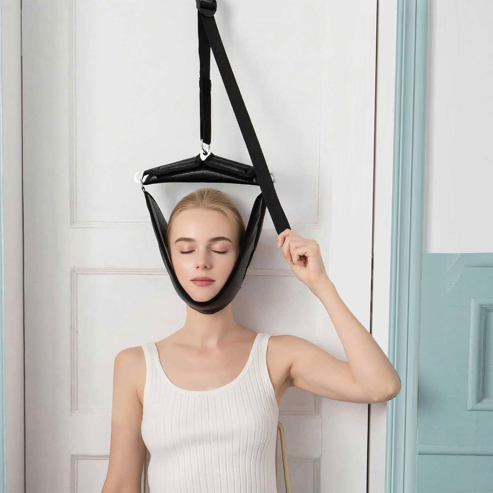 Neck Stretcher Cervical Traction – Over-The-Door Neck Traction for Home Use, …