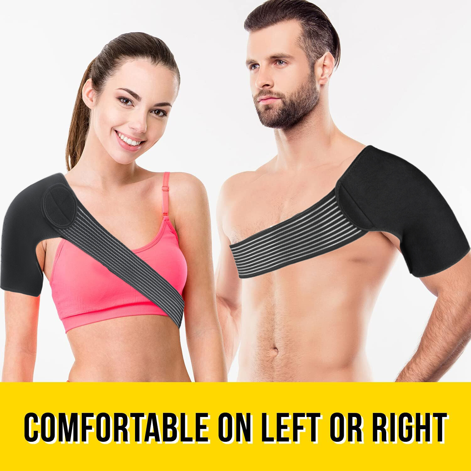 Shoulder Brace Rotator Cuff Support Arthritis Dislocation Compression Arm Sleeve