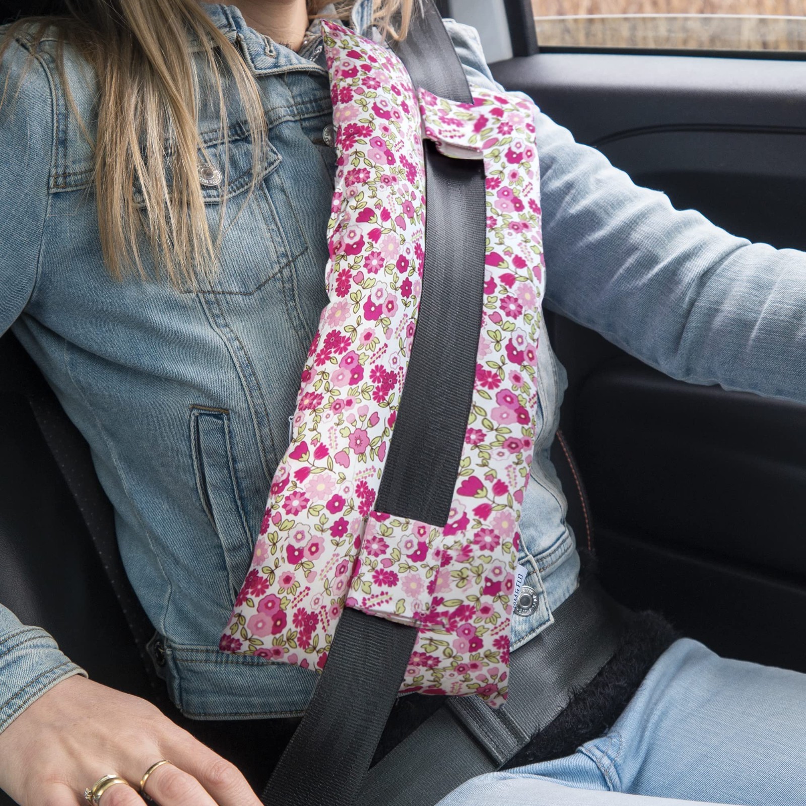 Mastectomy & Heart Surgery Pillow | Post-Op Seatbelt Cushion for Recovery
