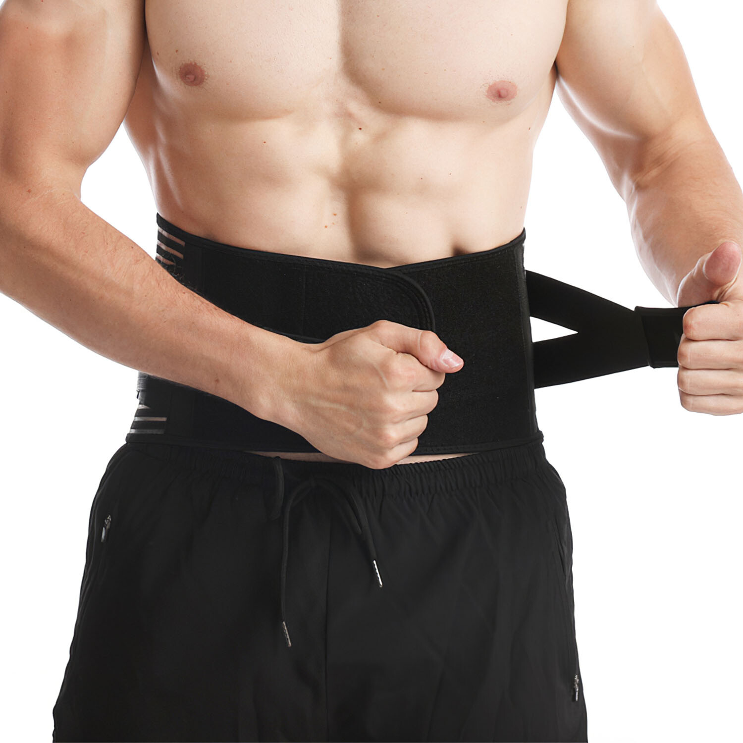 Lower Back Support Brace Lumbar Support Pain Relief Belt Adjustable Men Women