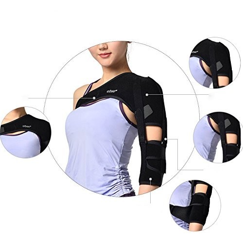 Breathable Polyester Arm Sling for Hemiplegia Recovery – Adjustable Design