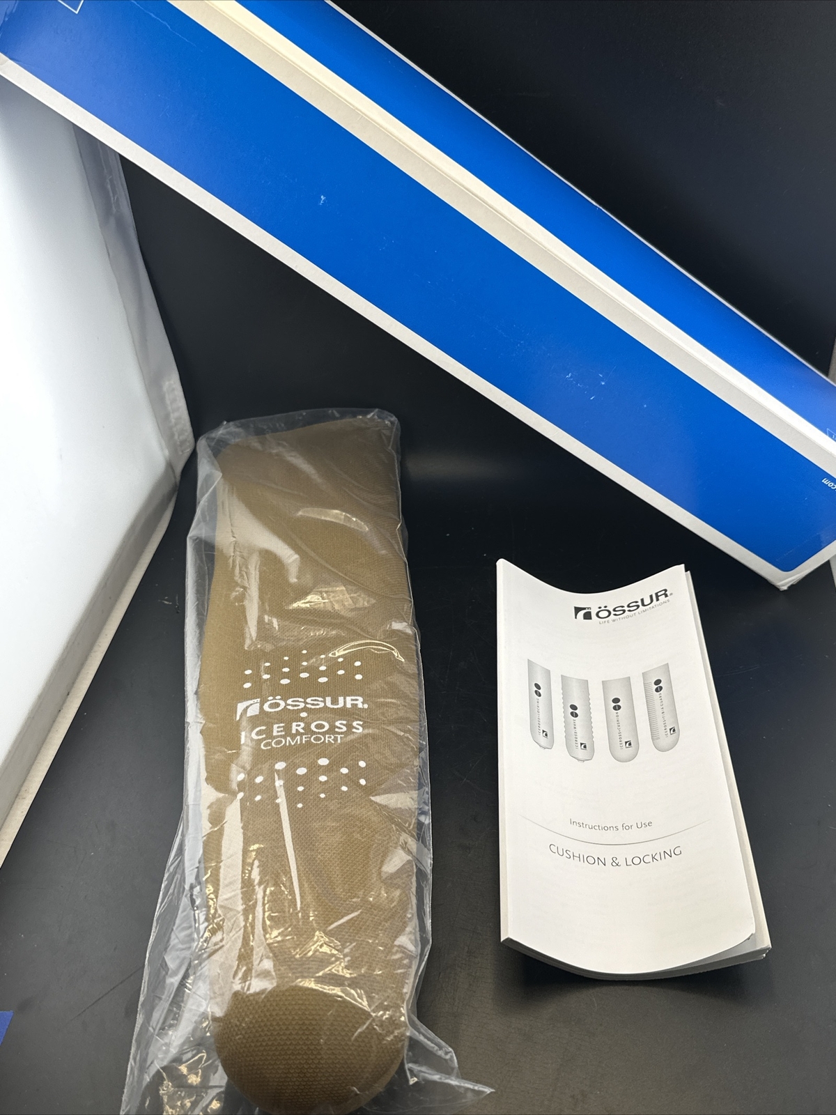 Ossur Comfort Cushion prosthetic Liner. Size 16. 3mm Thickness. New