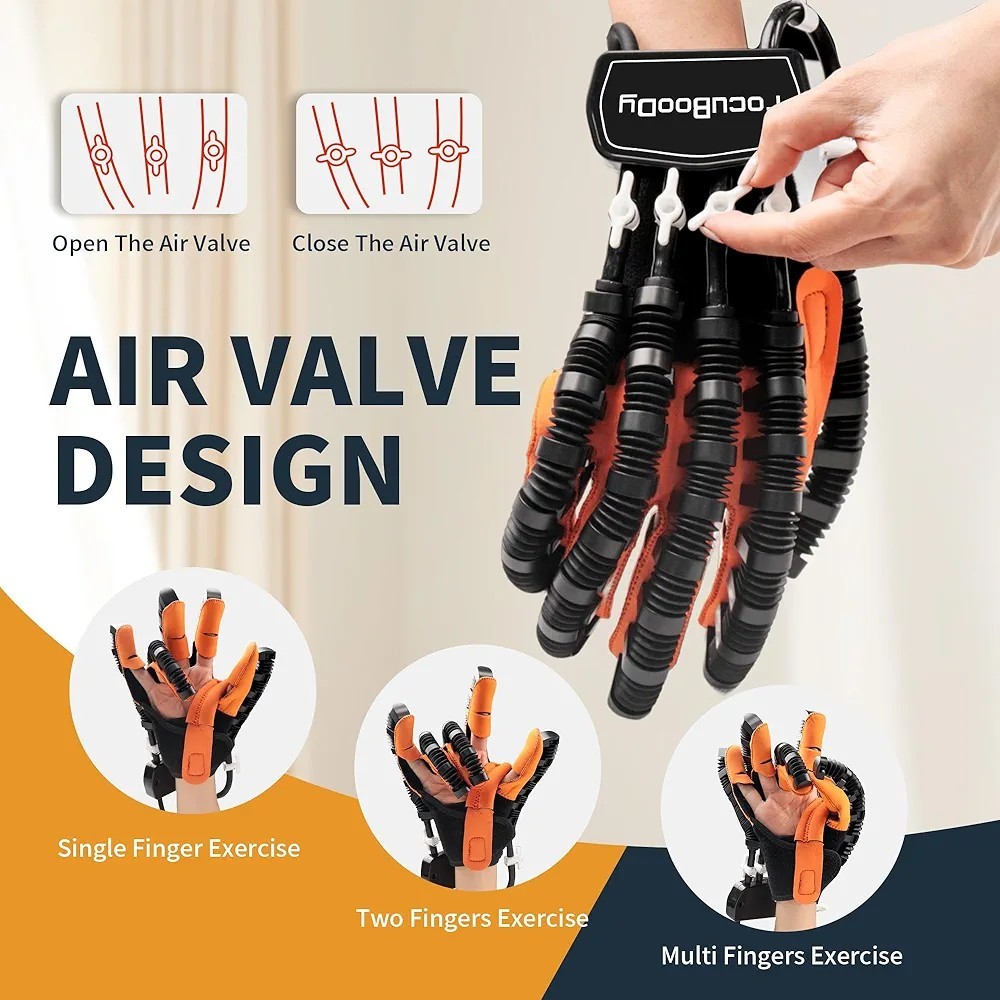 Rehabilitation Robot Gloves Equipment For Stroke Recovery, Hand Strength…
