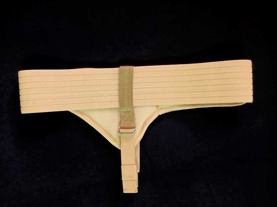 Single Inguinal Hernia Support Belt-Groin Truss Brace With Pressure Pad Right US
