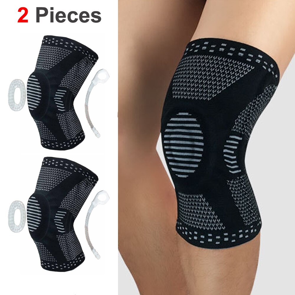 Knee Brace Support Protector fit for Arthritis Relief, Joint Pain Meniscus Tear