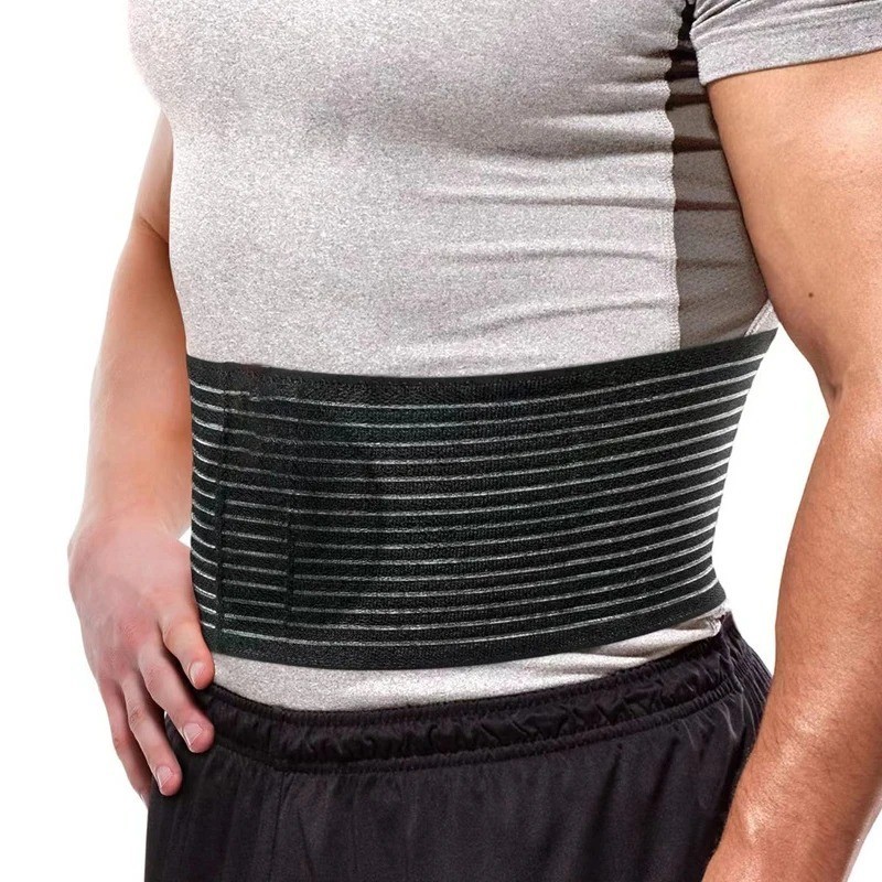 Umbilical Hernia Belt Abdominal Support Binder Compression Belt for Men Women