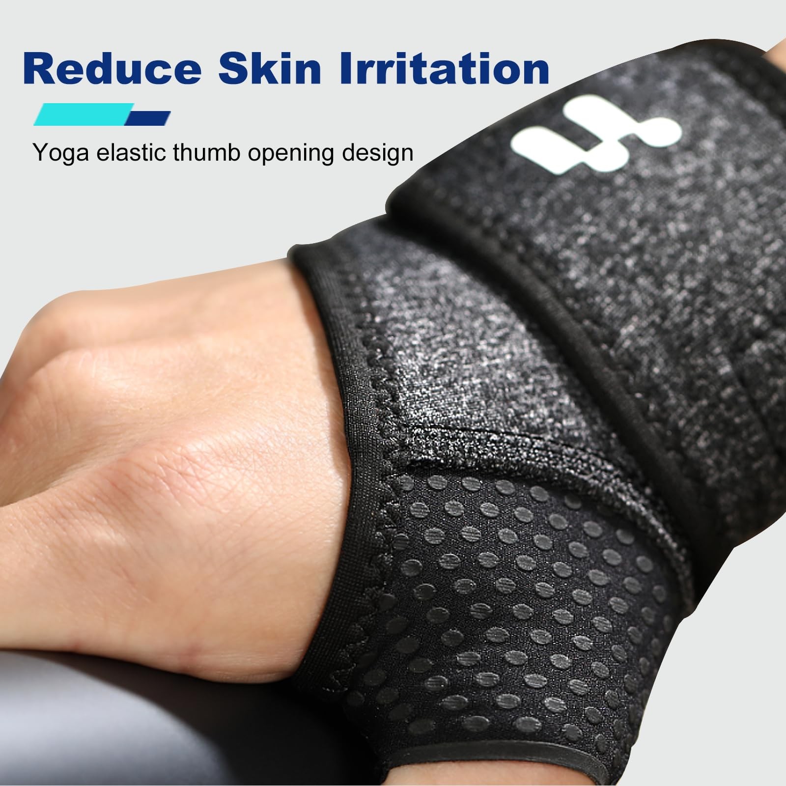 Wrist Brace Compression Support Soft Thumb Opening Carpal Tunnel Sprain