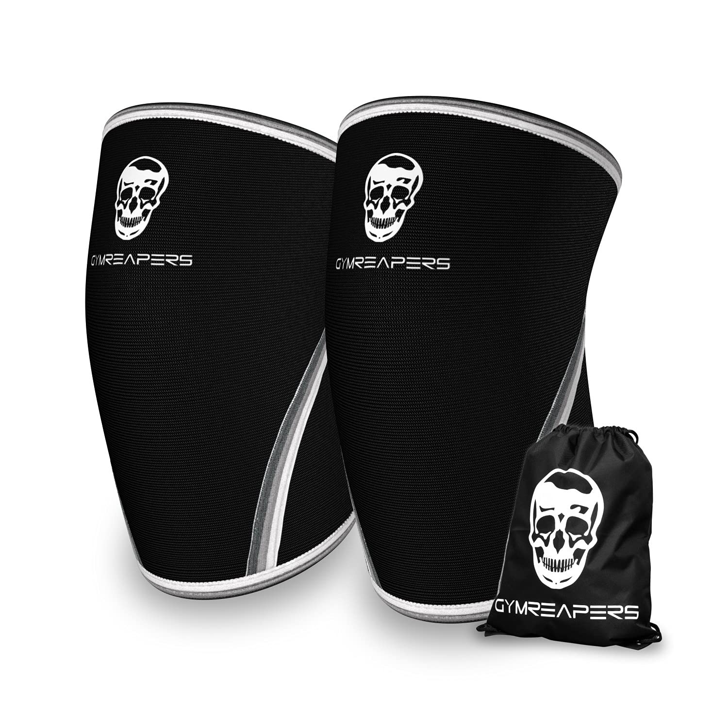 Gymreapers 7mm Knee Sleeves Pair IPF Large Bag
