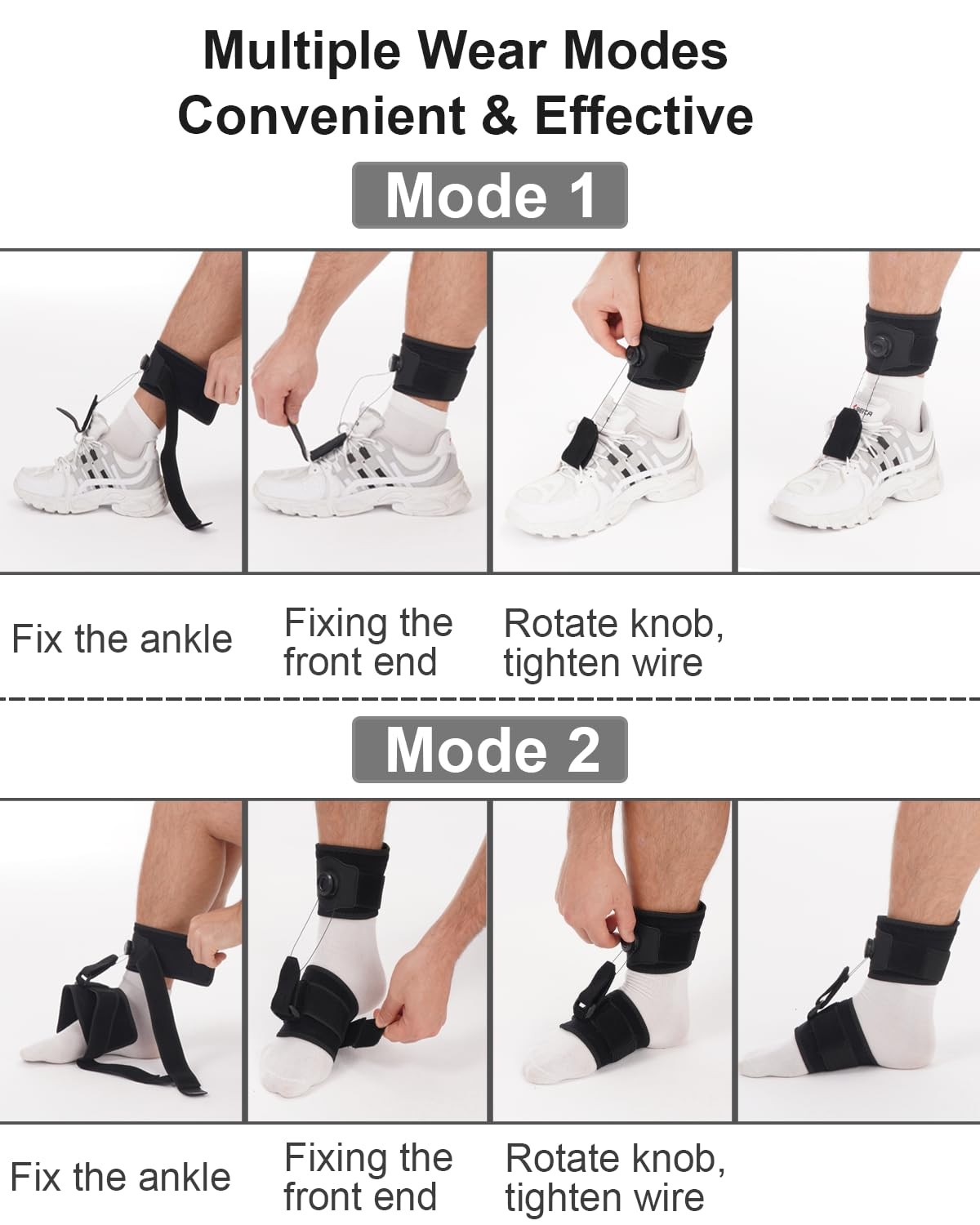 DouHeal AFO Foot Drop Brace, Improve Walking Gait, Effective Relieve Pain, Dr…