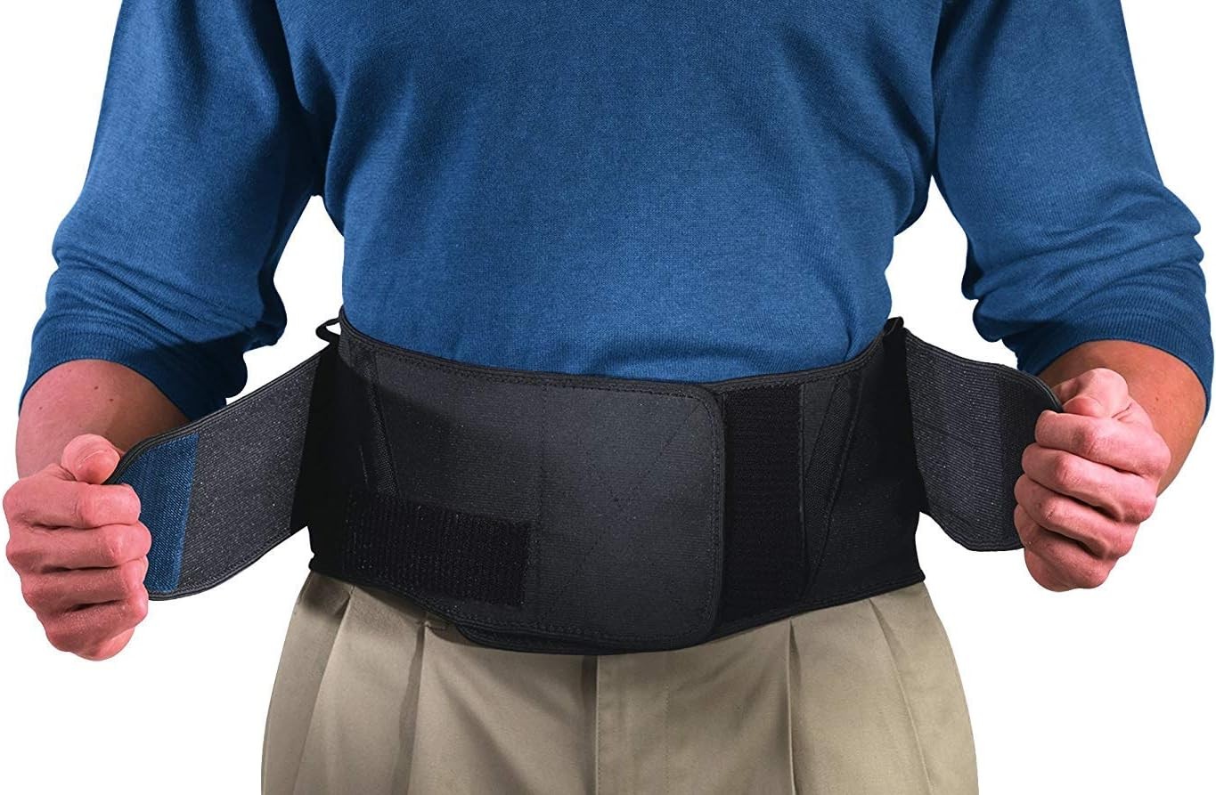 MUELLER Sports Medicine Lumbar Back Brace with Removable Pad, Ideal for Upper an