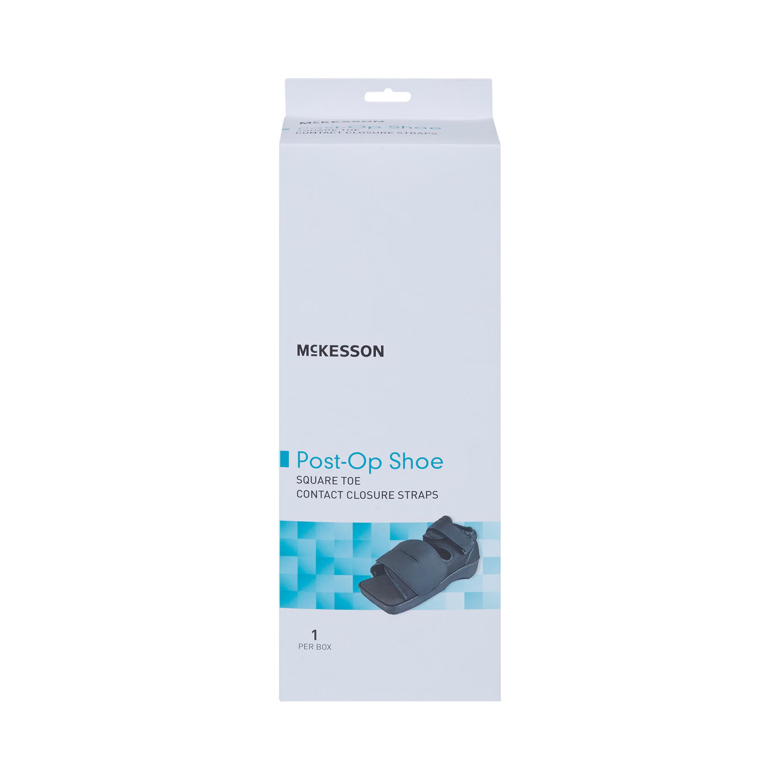 McKesson Black Post-Op Shoe Small Contact Closure Straps 155-79-81233
