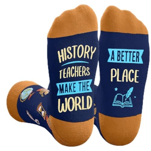 Teacher Appreciation Gifts – Medium History Teacher Better Place Duck Blue