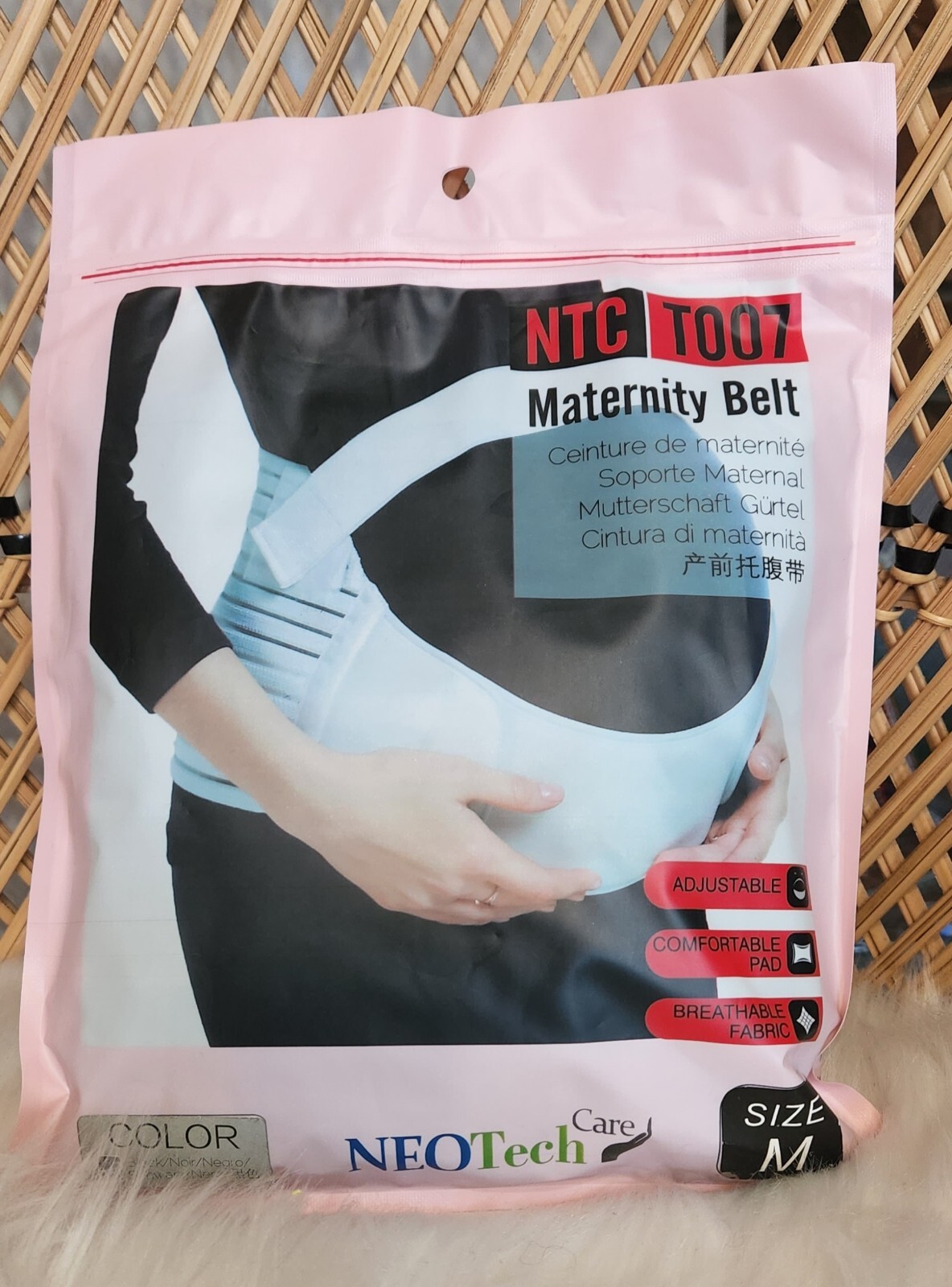 Maternity Belt Size Medium Neotech Care Pregnancy Support Adjustable