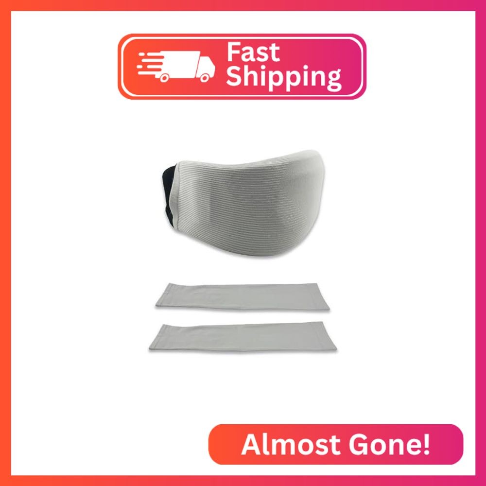 Aogigigio Neck Brace Cover – 2 Pcs Cervical Collar Dust Cover Sleeve for Women M