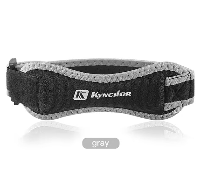 Gray Patella Kneecap Band Knee Strap Tendon Stabilizer Protector Knee Support