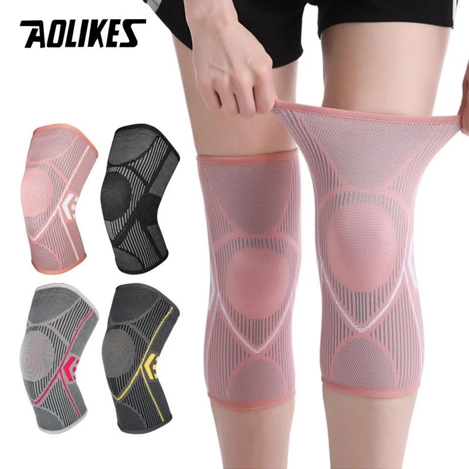 Aolikes 1pcs Knee Brace Support for Arthritis Joint Nylon Sports Fitness Compres