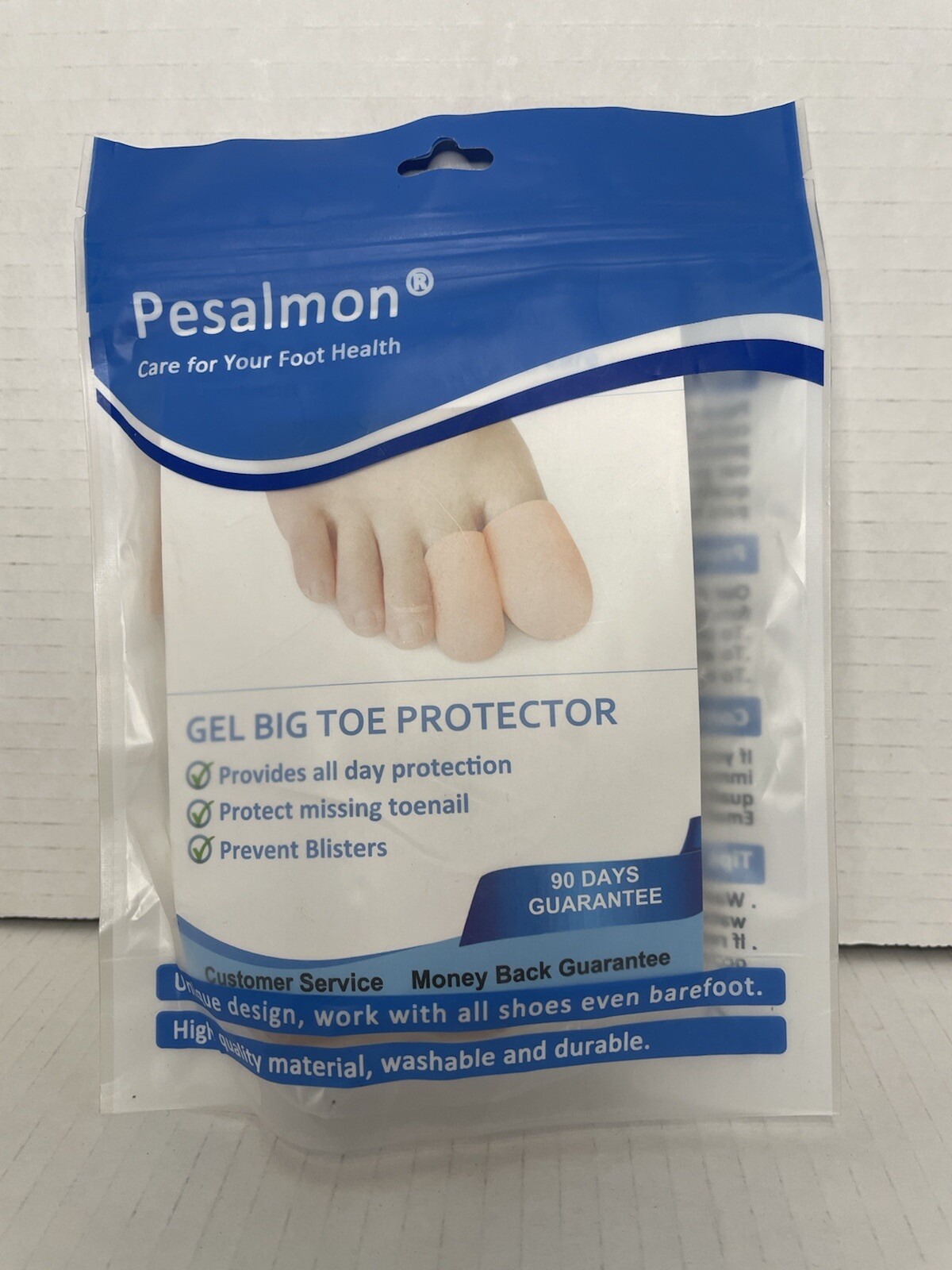 Pesalmon 12 Pack Gel Toe Caps Big Toe Protector Breathable Toe Sleeves – New