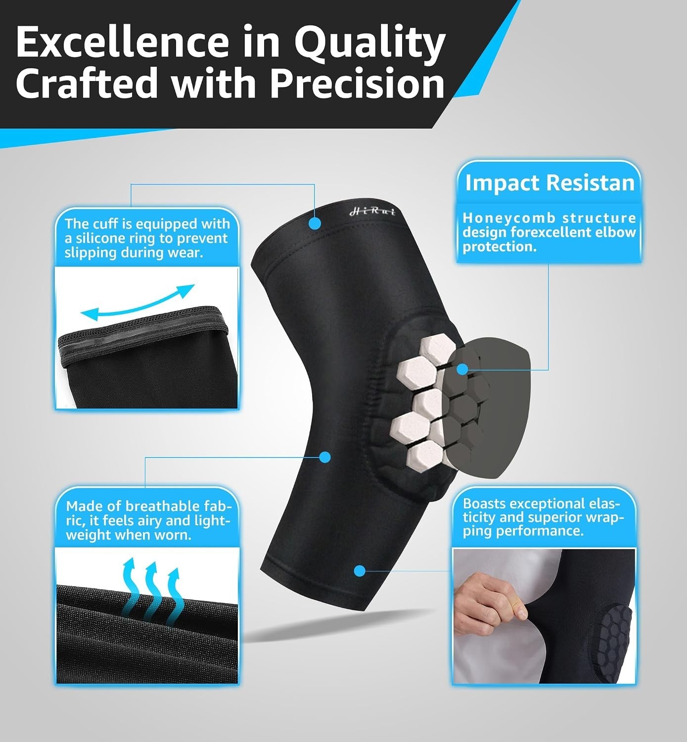 Elbow Pads for Teenagers Men and Women – Basketball Baseball Elbow Brace for …