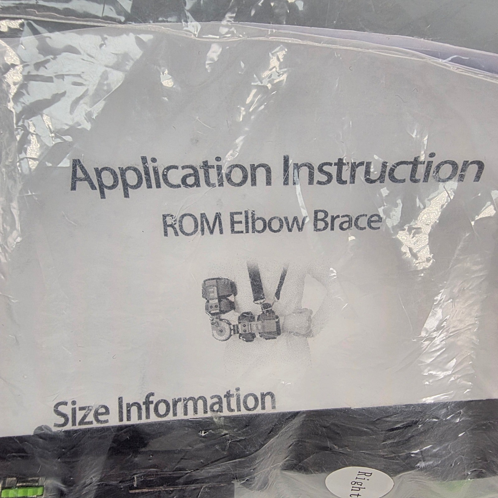 Adjustable ROM Elbow Brace Post-Op Immobilizer Right Arm