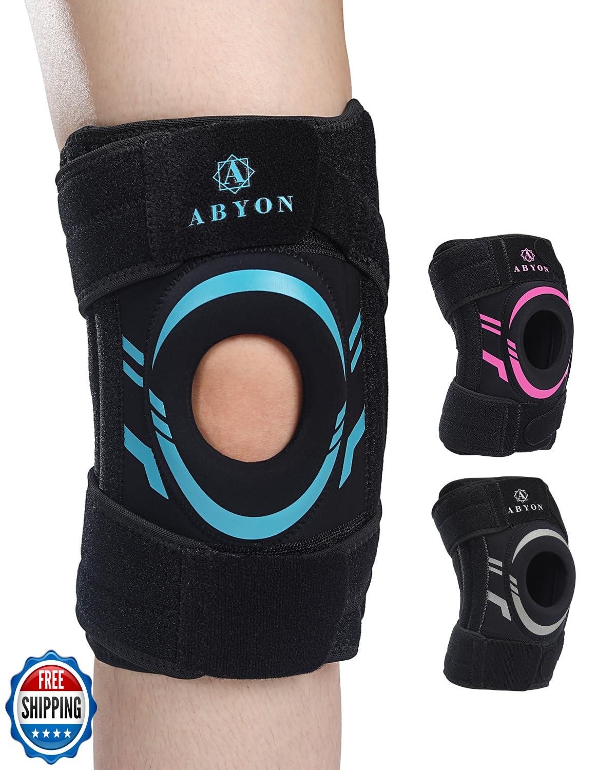 ABYON Knee Brace for Pain Relief, Meniscus Tear, Arthritis, ACL and Joint Sup
