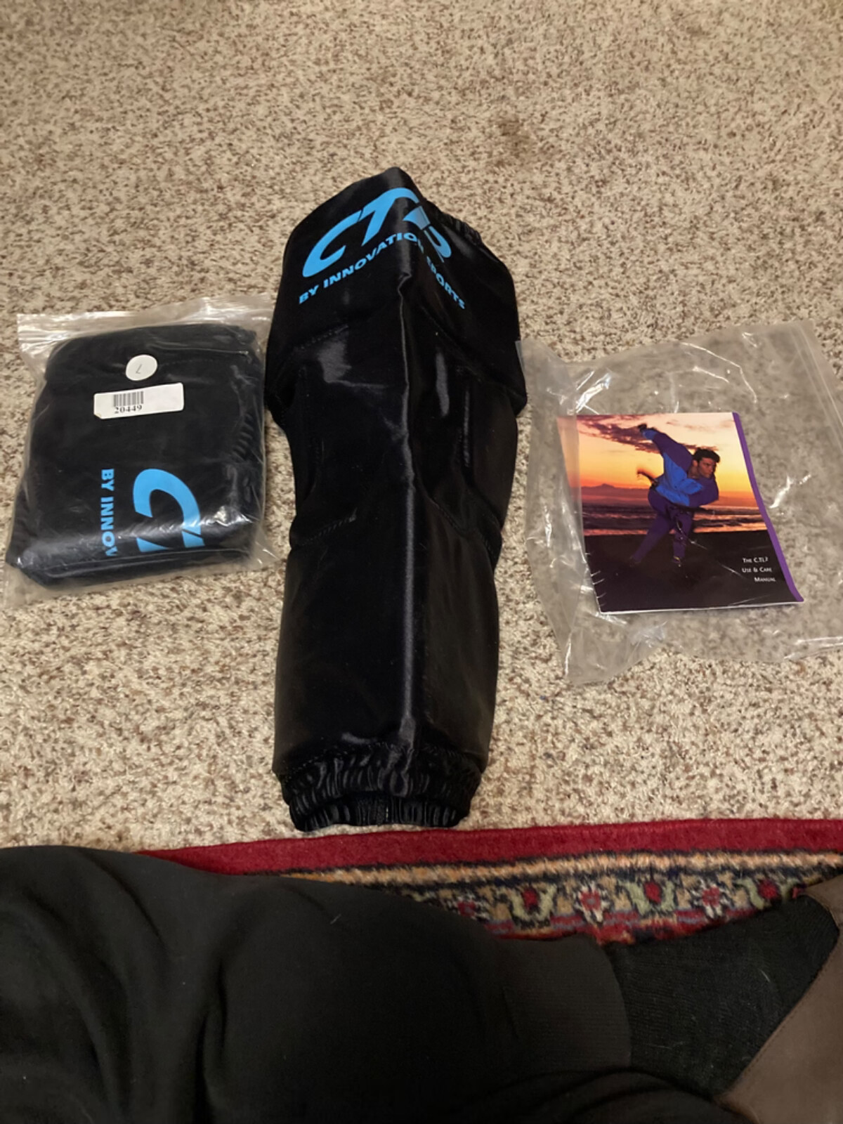 Brand New INNOVATION SPORTS CTI2 PADDED Equipment ( Bike ) Protection Sleeve x1