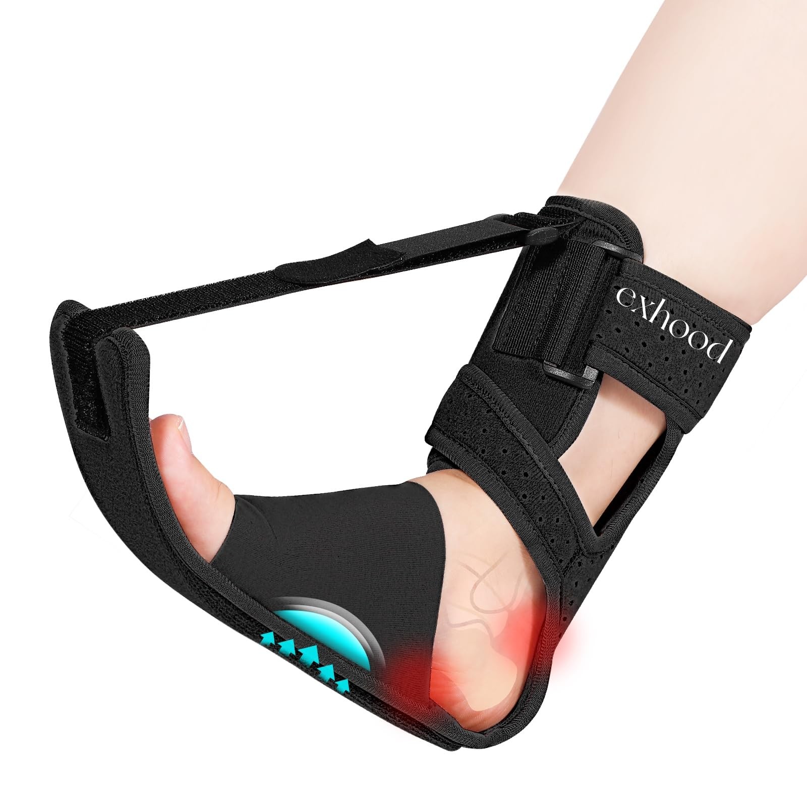 exhood Upgraded Plantar Fasciitis Night Splint,Plantar Fasciitis Relief