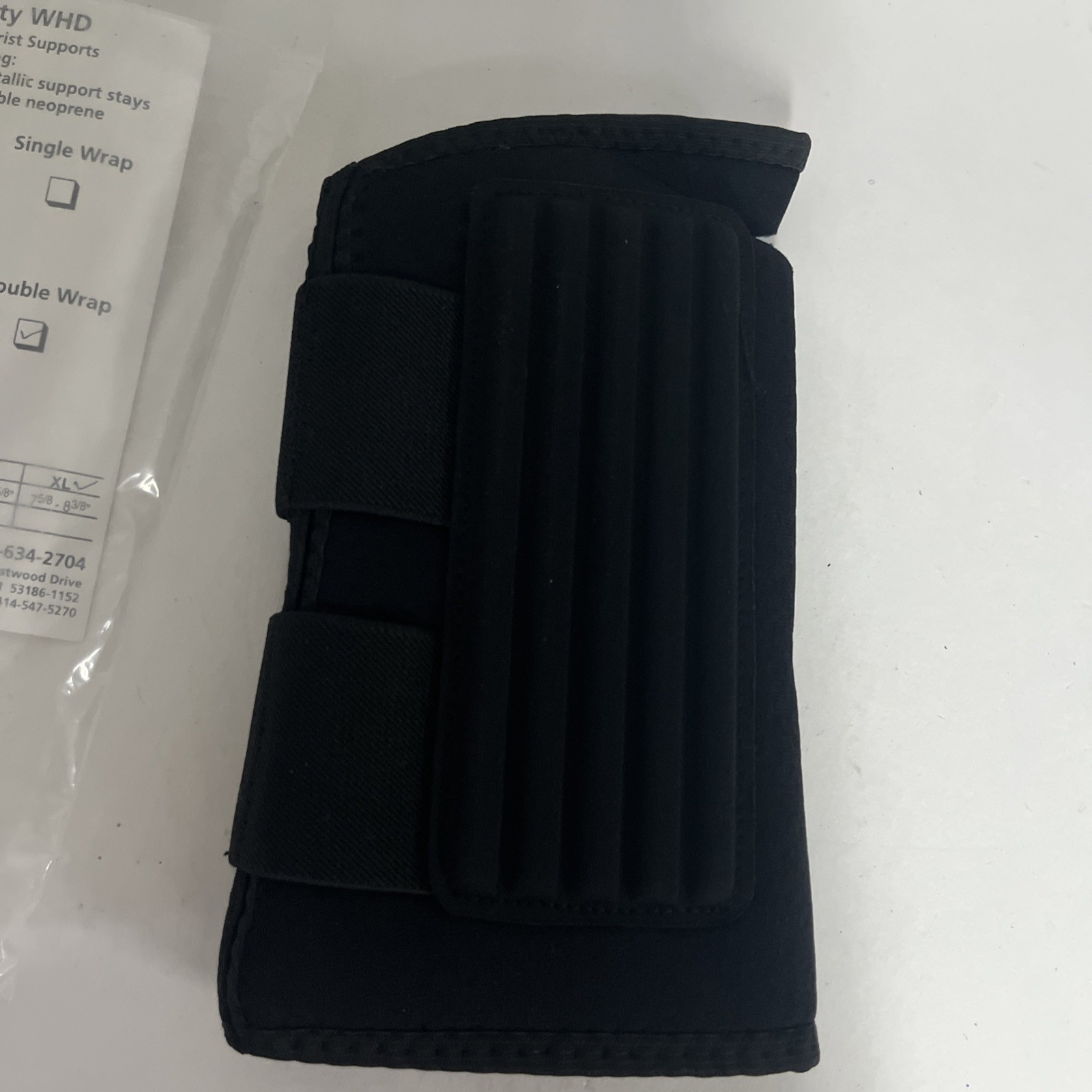 Valeo Ambidextrous Wrist Support Brace – – XLarge extra large