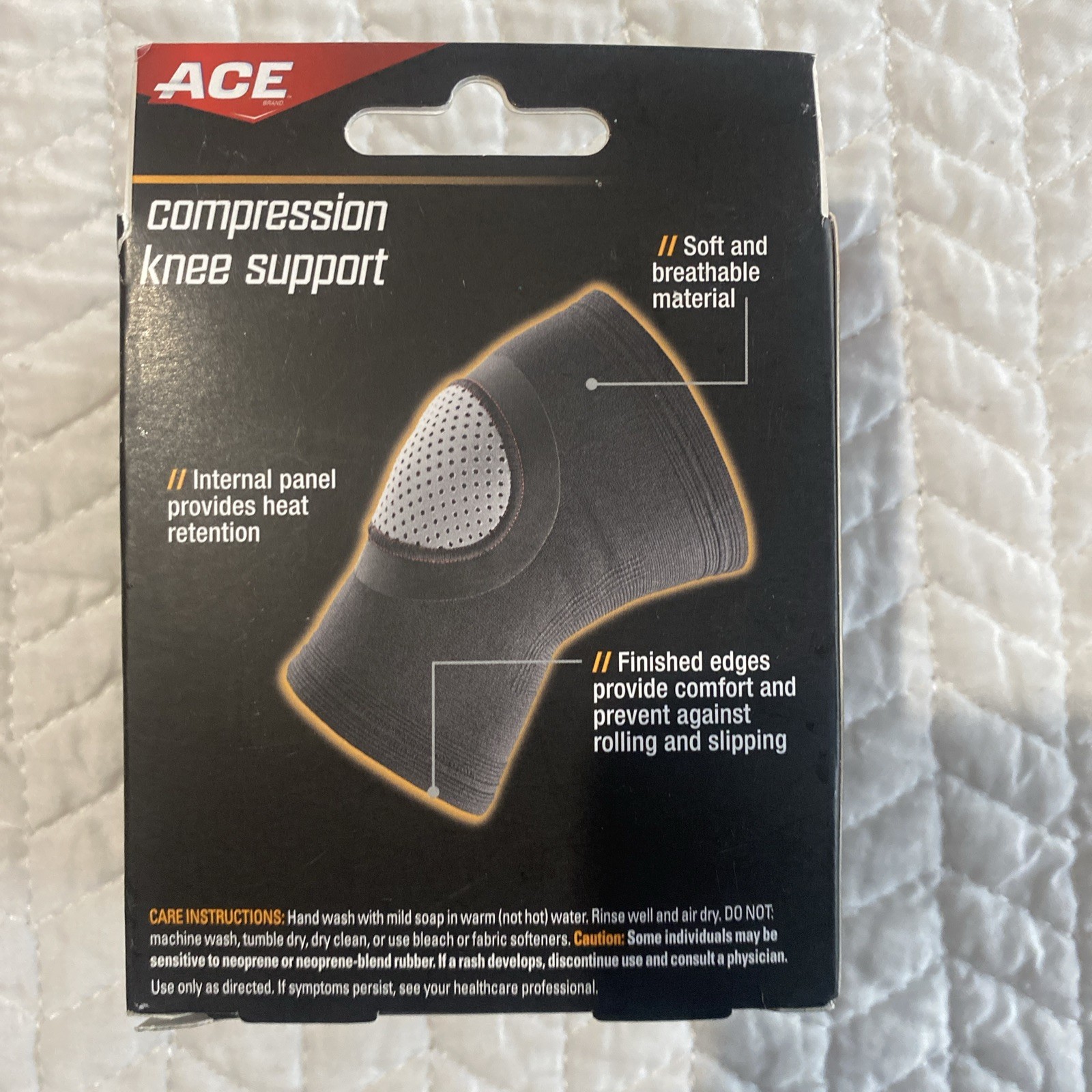 ACE Compression Knee Support 907001, SM/MED
