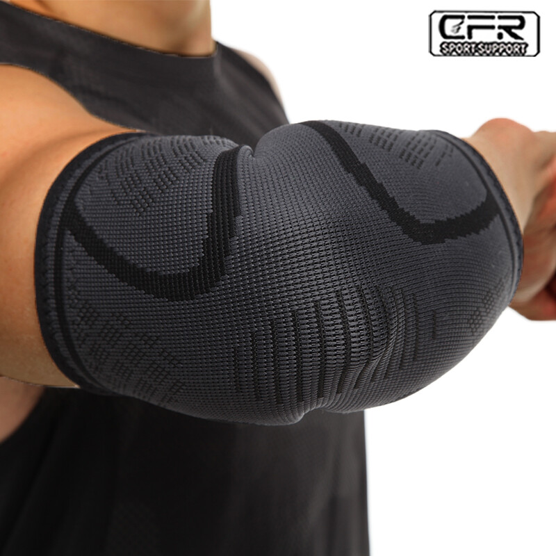 Compression Elbow Support Brace Sleeve Arthritis Tendonitis Pain Golfer Tennis