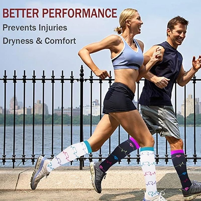 Cute Animal Socks – Running Medical Edema Varicose Veins Compression Women Sock