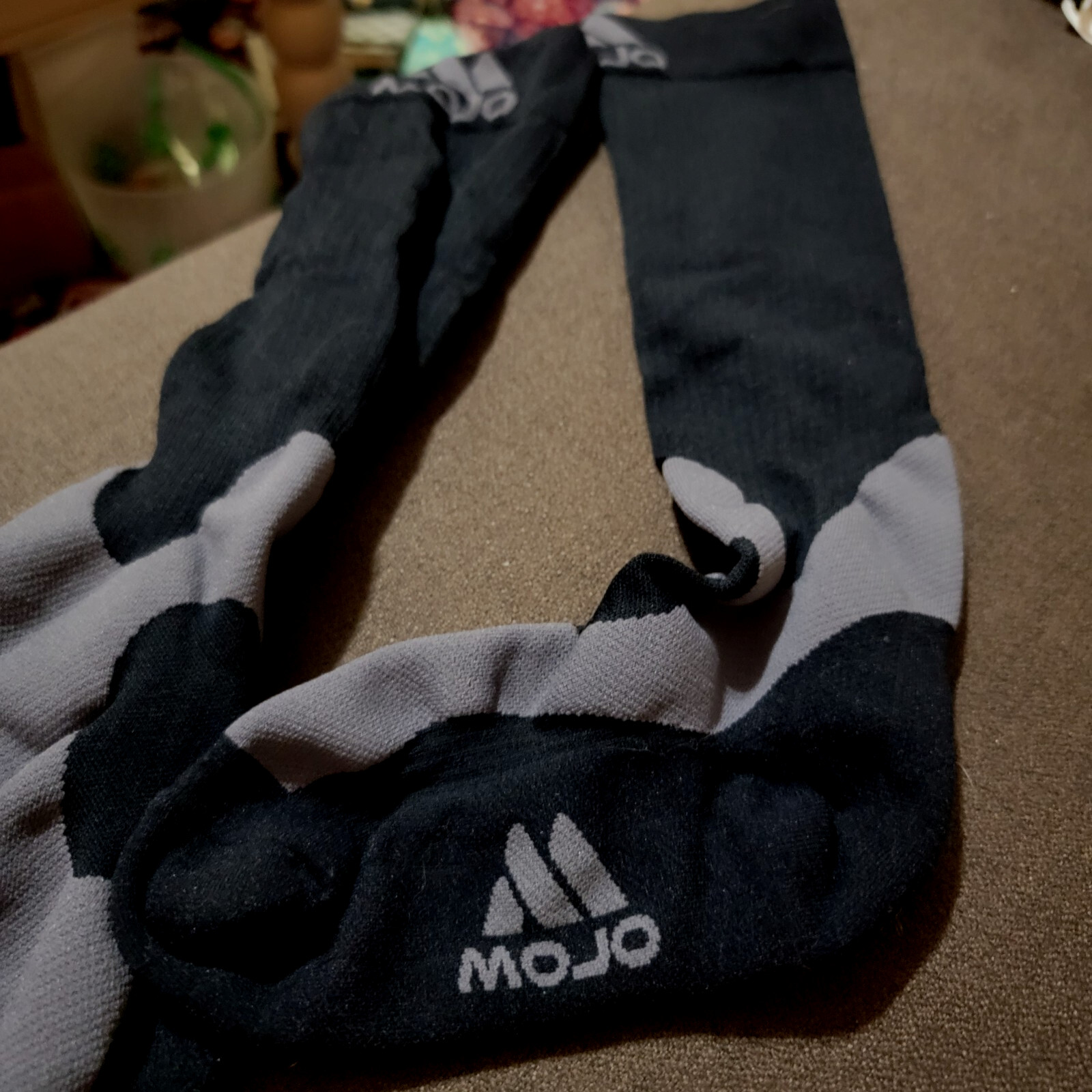 Mojo Elite with Coolmax for Performance & Recovery Cushioning Extra Wide Calf Lg