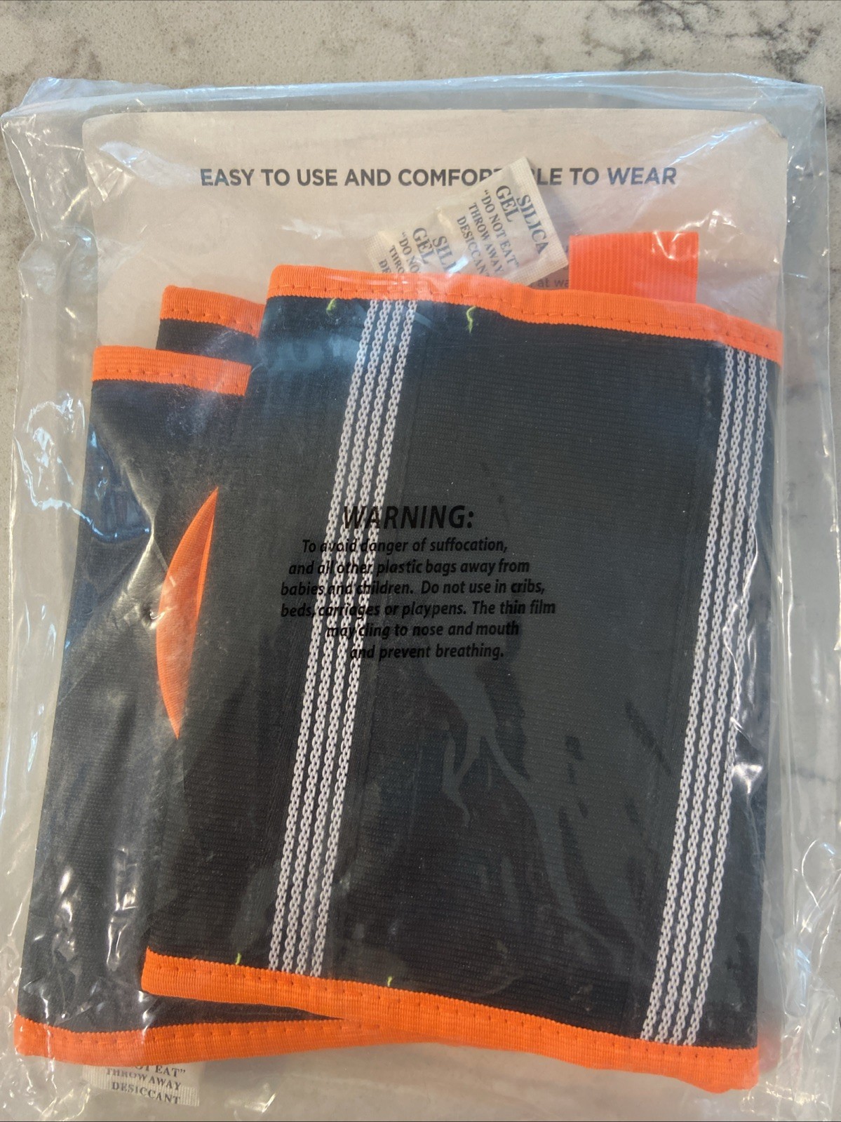 NEW IN PACKAGE ~ VALEO HI VIS ORANGE BACK SUPPORT SIZE XXL 50″-56″ VH08