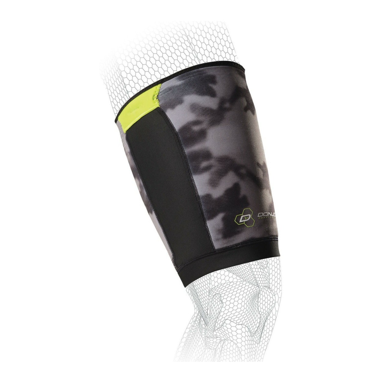 DonJoy Performance Anaform Compression Thigh Sleeve Large Black