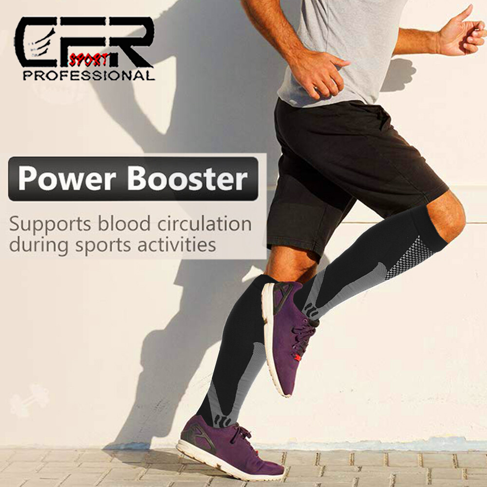 Compression Support Socks Knee High Men Women 20-30mmHg Graduated Pain Relief