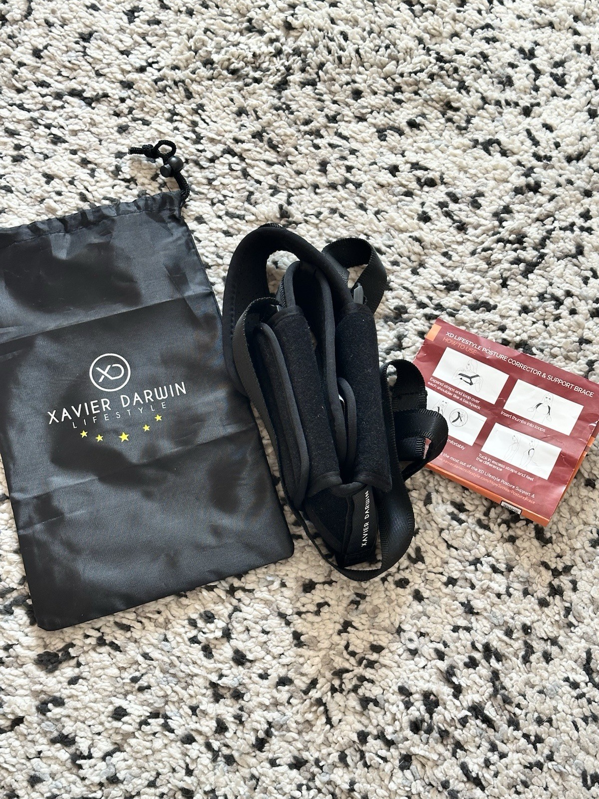 Xavier Darwin Lifestyle Posture Corrector for Men Women Back Brace