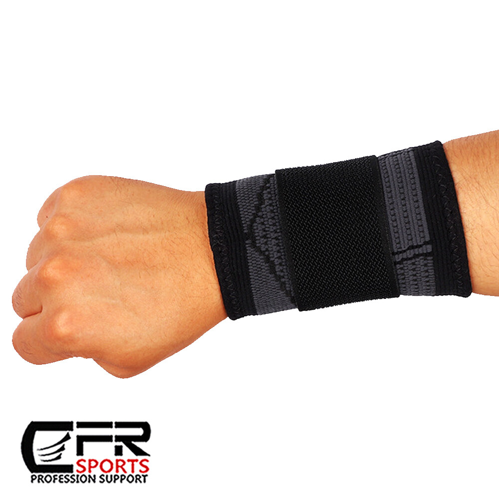 Wrist Brace Support Strap Carpal Tunnel Sprain Arthritis Sports Tennis Wrap Gym
