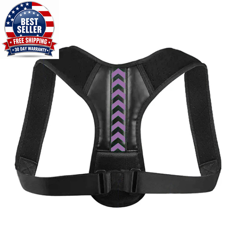 Adjustable Back Shoulder Posture Corrector Belt Clavicle Spine Support Reshape Y