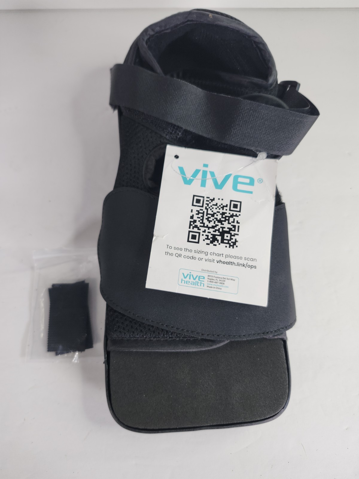 Vive Open Toe Square Toe Post Op Shoe Fracture Medical Shoe Unisex S LG NWT