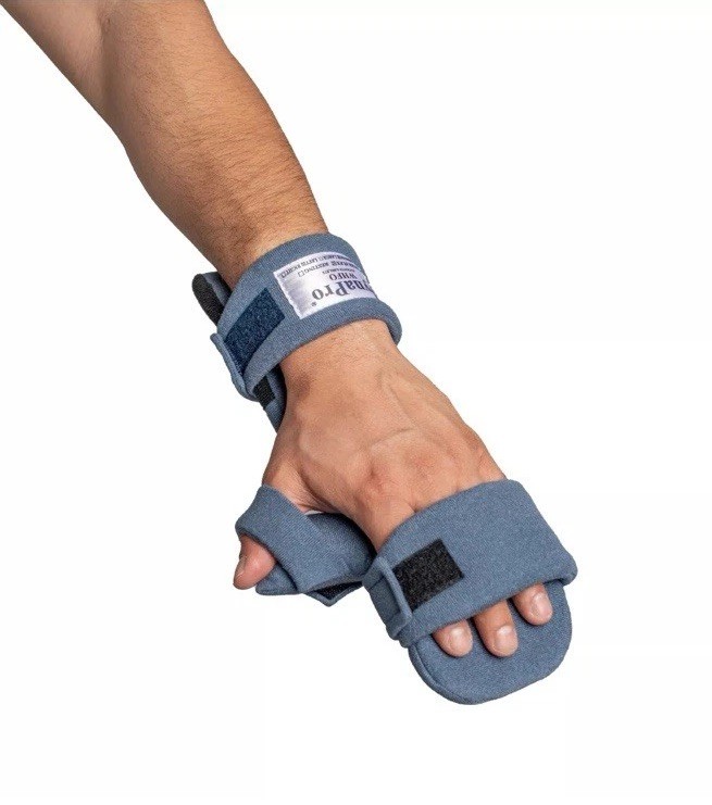 DynaPro WHFO Finger Flex Adult Large Left Hand Replacement Soft Blue NEW