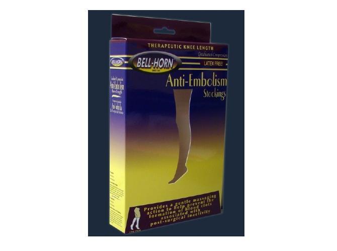 MCK BellHorn Knee High XX-Large Regular Beige Closed Toe Anti-embolism Stockings