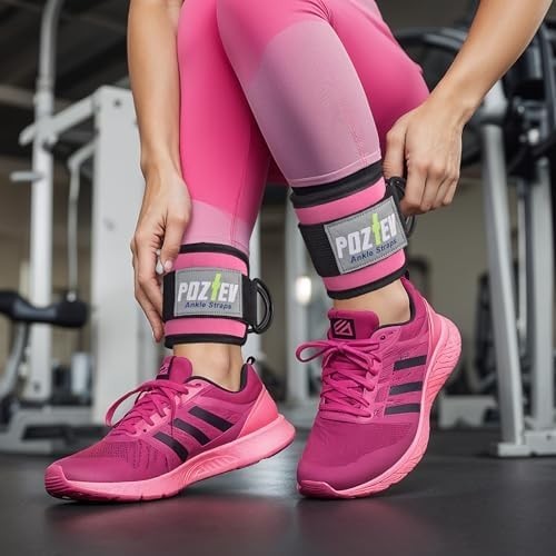 Ankle Strap For Cable Machine, Padded Ankle Straps For Cable Machine Kickbacks,