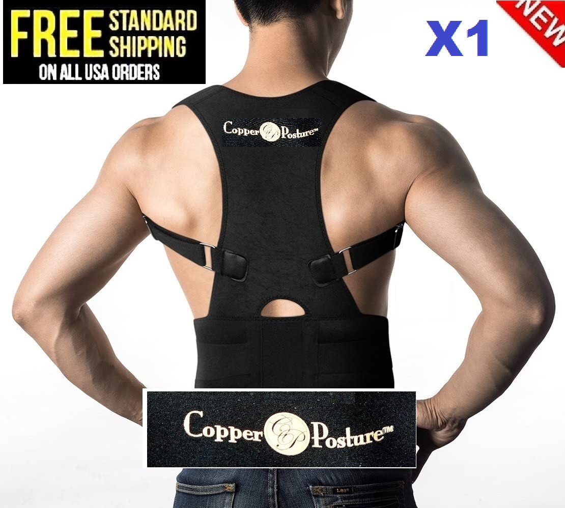 Adjustable Posture Corrector low Back Support Shoulder Brace Belt men women