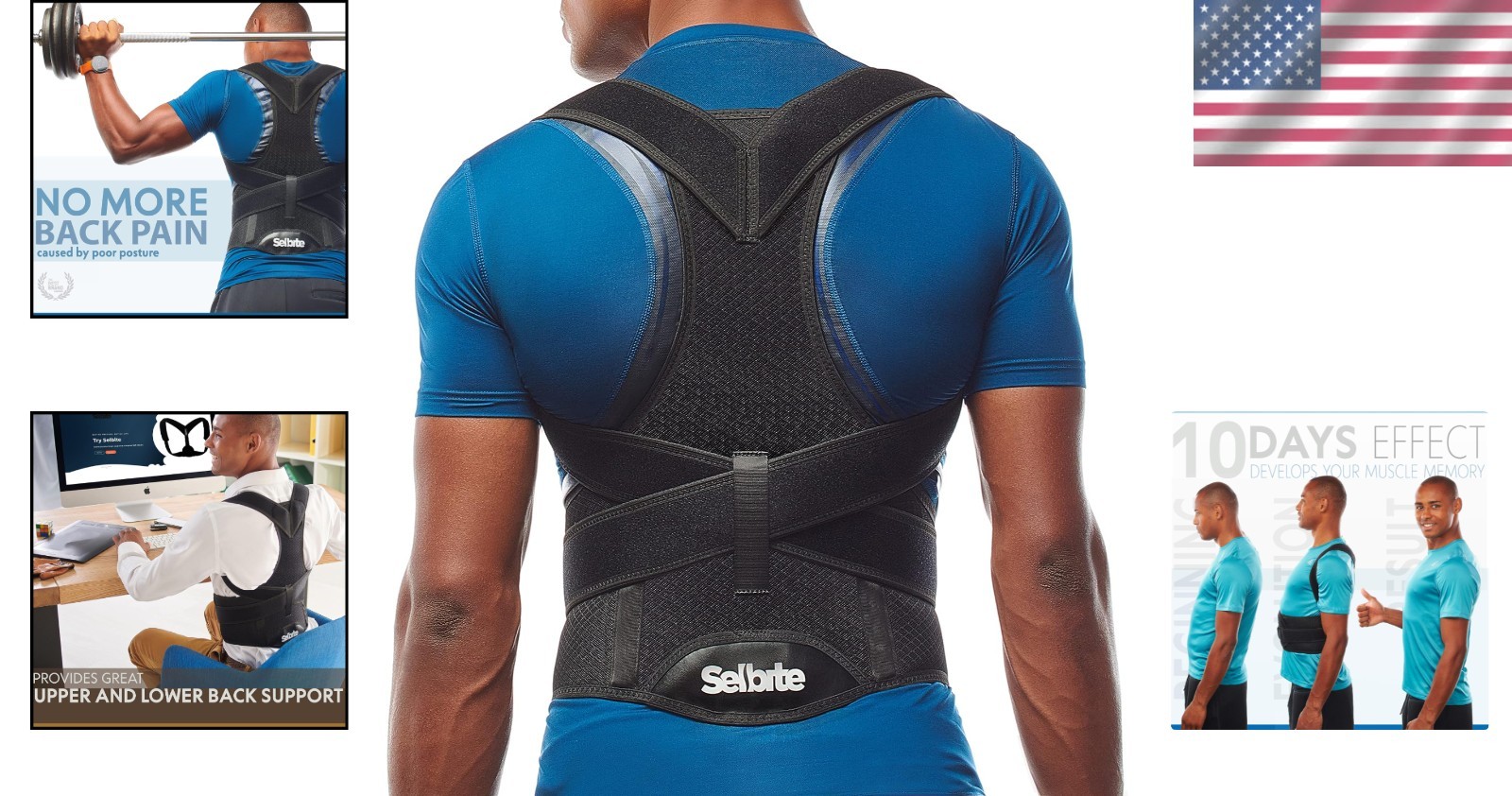 Unisex Medium Weight Posture Corrector – Supportive and Adjustable for Comfort