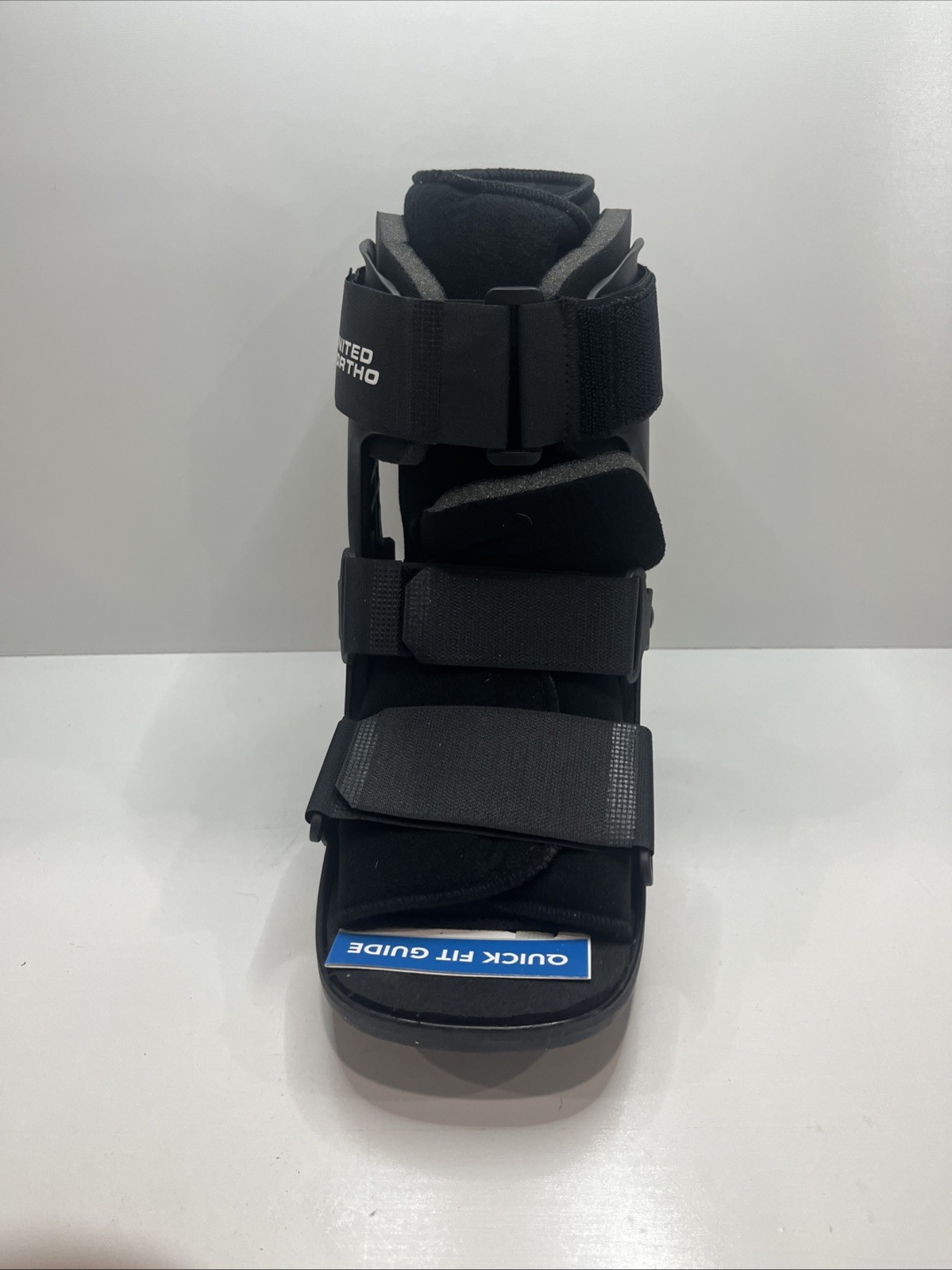 United Ortho USA14013 Short Cam Walker Fracture Boot, Small, Black