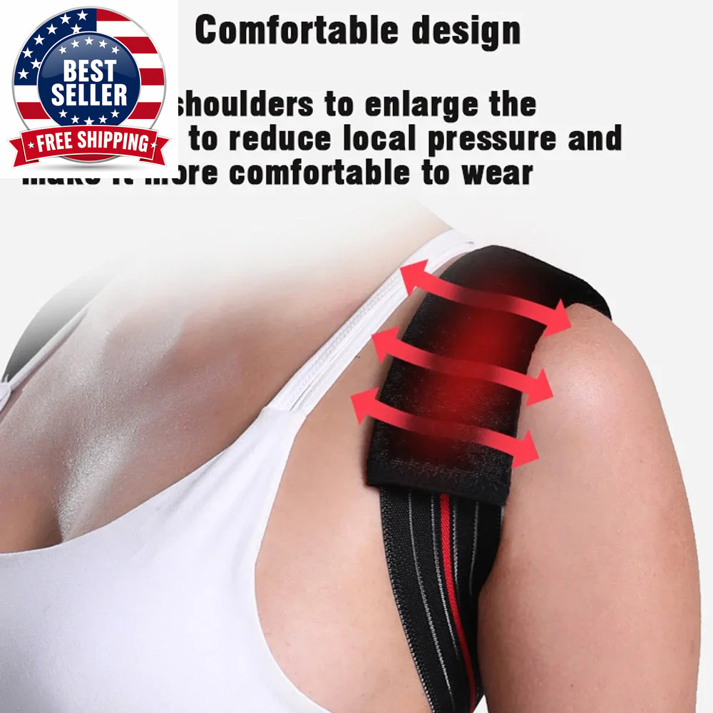 1PC Large Size Posture Corrector for Men and Women – Adjustable Muscle Memory Su