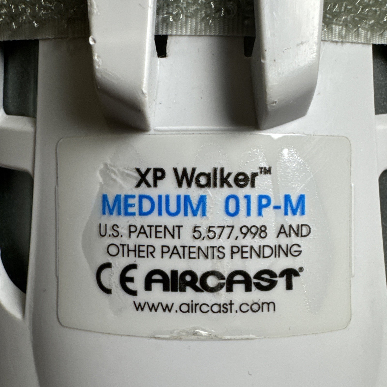Aircast XP Walker Boot Medium 01P-M No Inflator