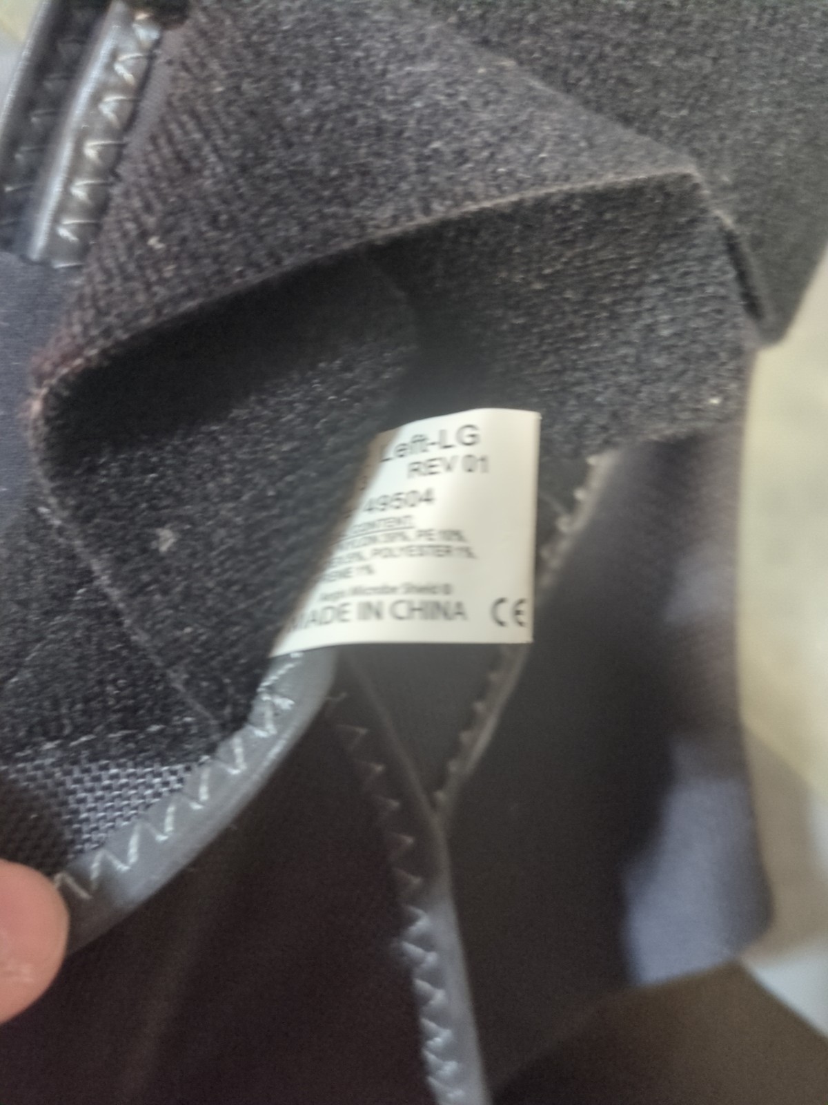 Mueller Sports Medicine Hg80 Premium Hard Shell Ankle Brace Black Left Large #97
